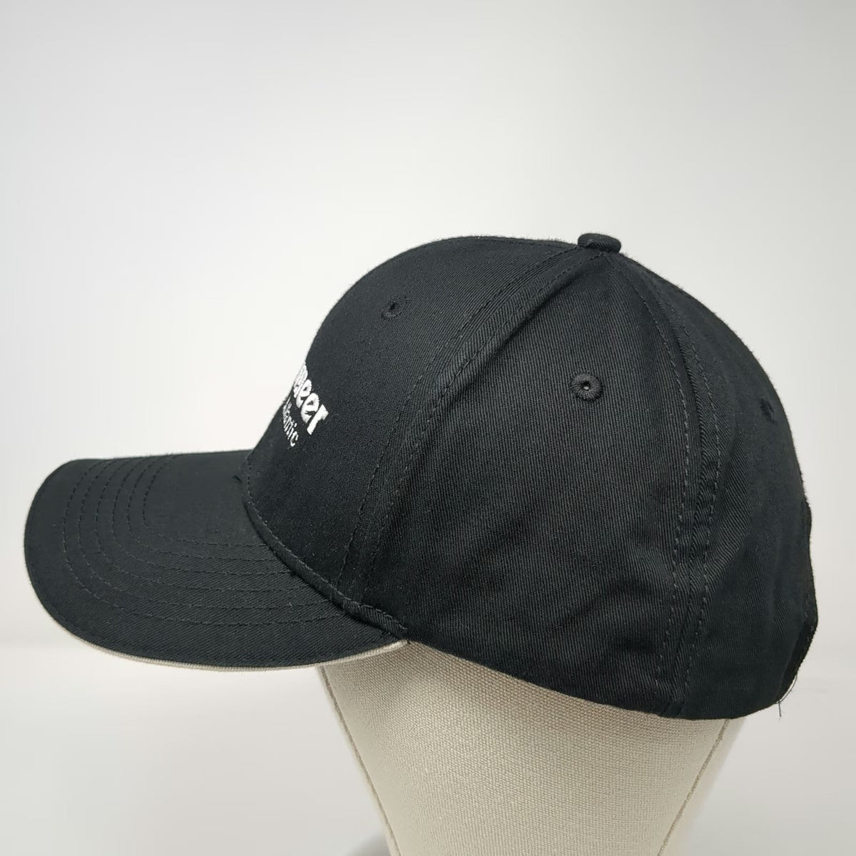 The Identity Group Baseball Cap Black OSFM Vermeer North Atlantic Strapback Hat