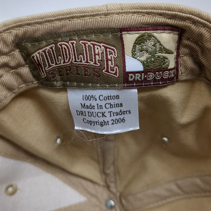 Fox Portable Welding Strapback Baseball Cap Brown One Size Adjustable Dri-Duck