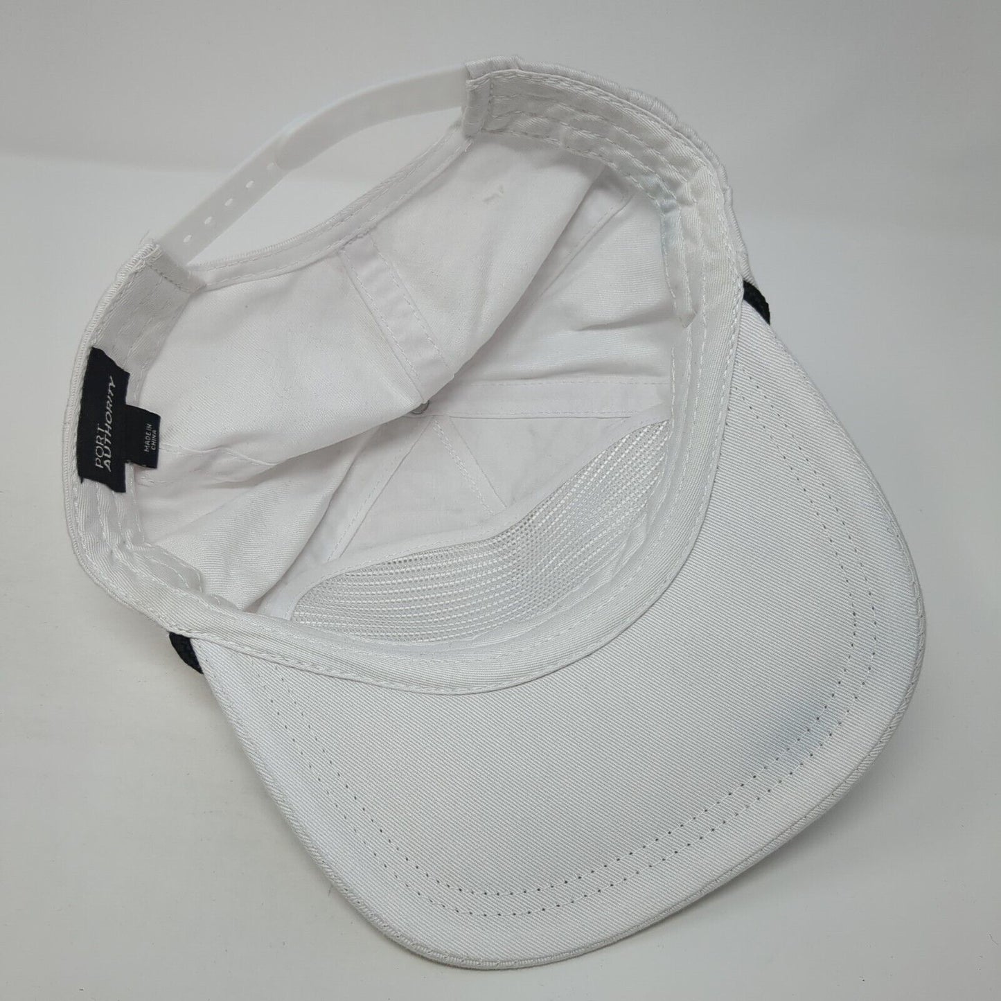 Truist Snapback Hat White One Size Adjustable 6 Panel Rope Port Authority