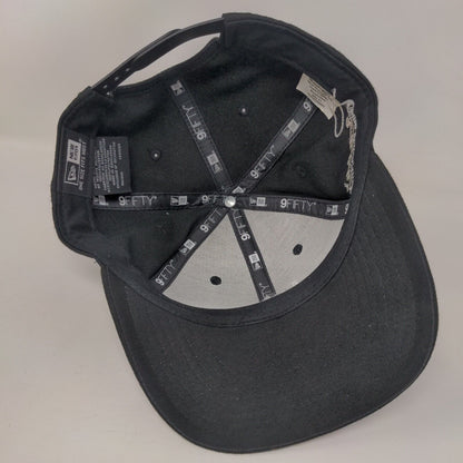 RRR Ramon's Fine Finish Snapback Hat Black OSFM Adjustable 9Fifty New Era