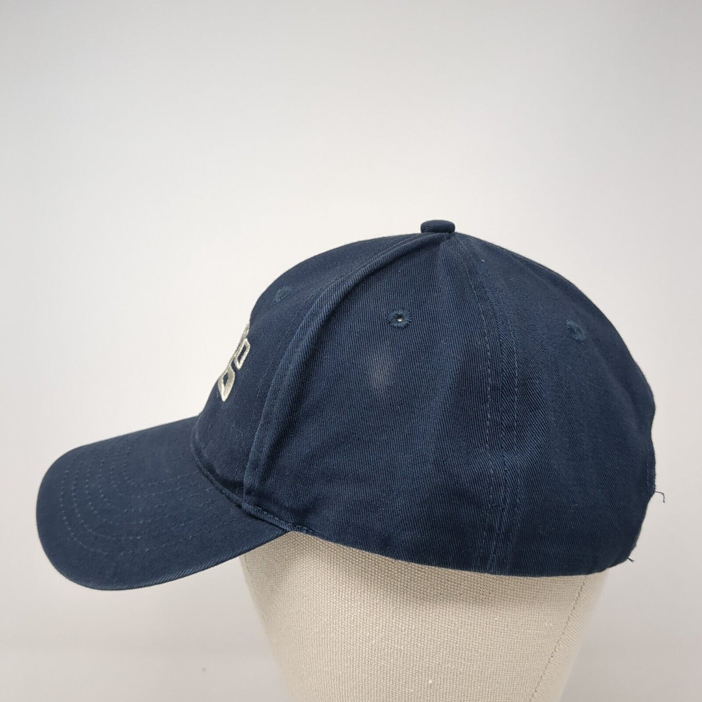 Chevrolet Silverado HD Strapback Hat Blue One Size Adjustable 6 Panel