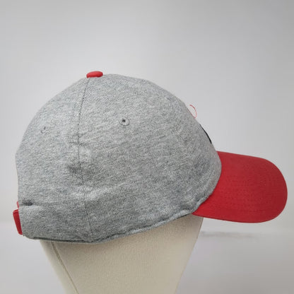 Ohio State Buckeyes NCAA Nike Gray Red One Size Cap Heritage 86 Logo Hat Gear
