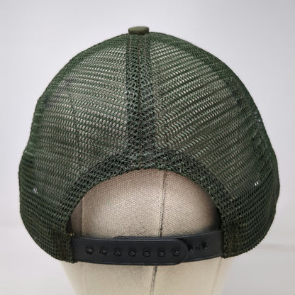 R&R Uniform Trucker Hat Green XL National Park Service Mesh Snapback USA Vintage