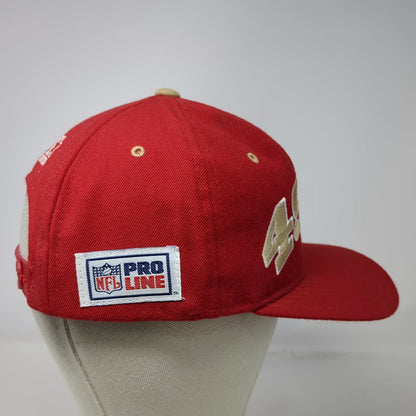 San Francisco 49ers NFL Starter Trucker Hat Red Snapback Wool Pro Line Vintage