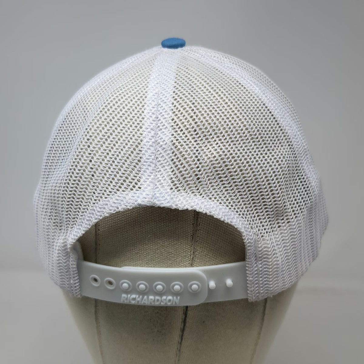 Richardson Baseball Cap Blue One Size Trucker Mesh Snapback Est 2018 Patch Hat