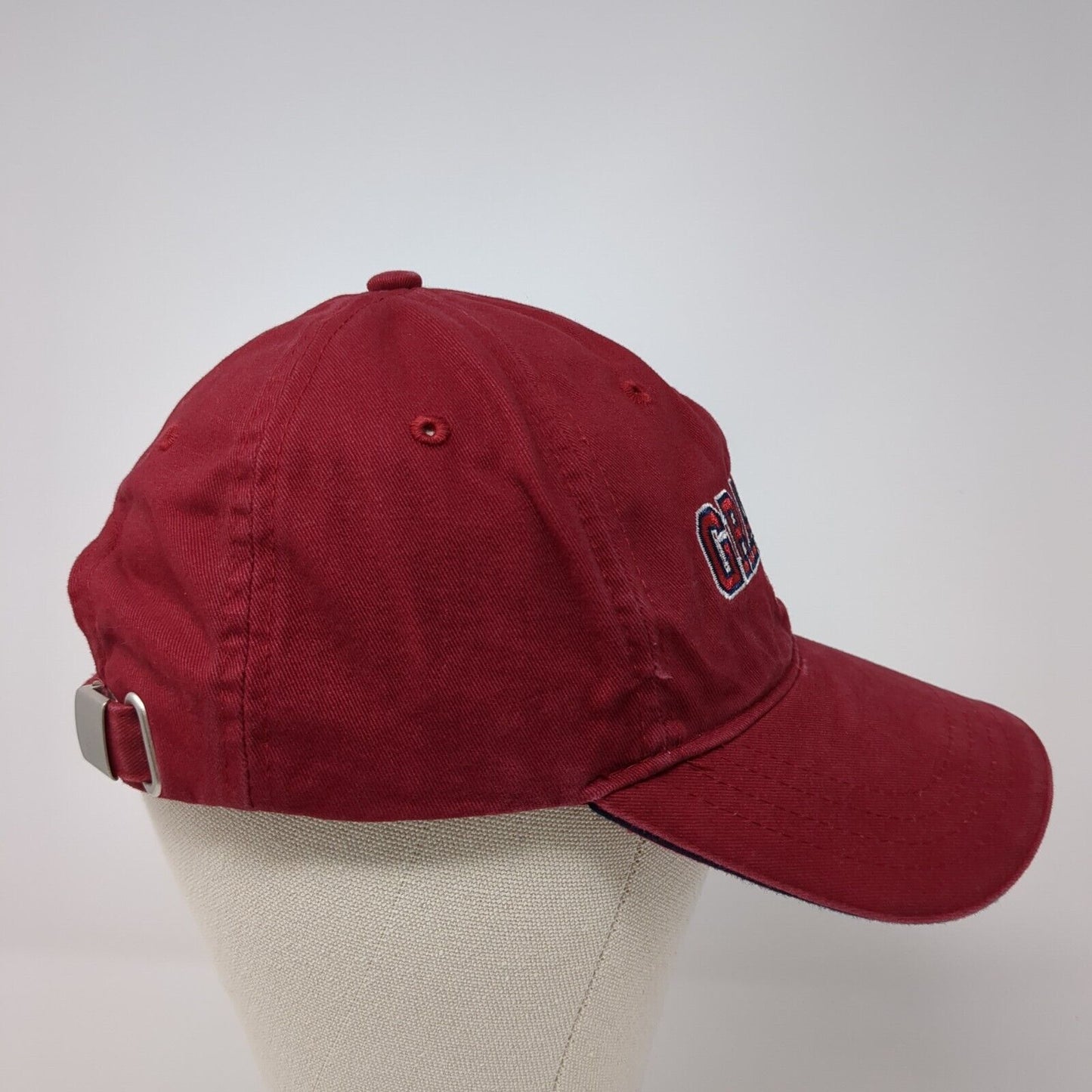 Grandpa #One Slideback Hat Red One Size Adjustable Embroidered 6 Panel