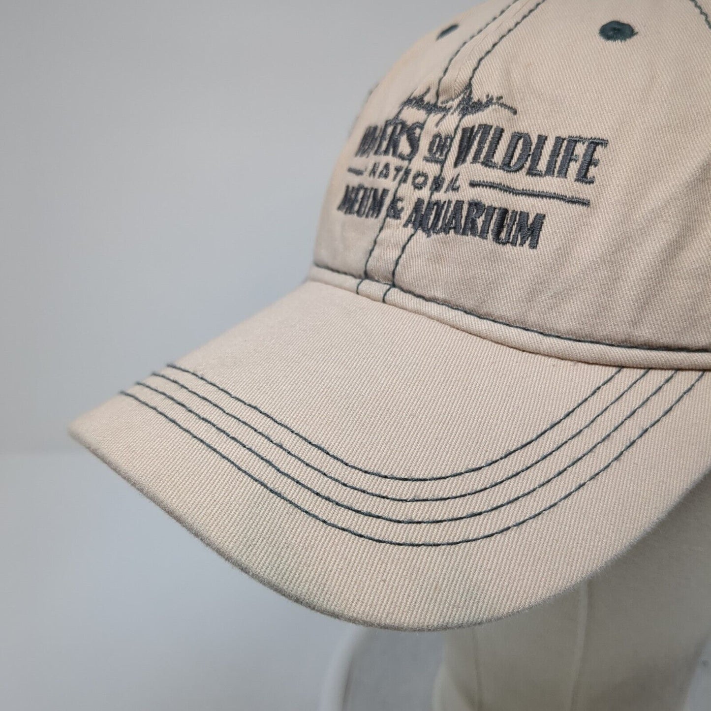 Johnny Morris' Wonders of Wildlife Slideback Hat Tan One Size 6 Panel