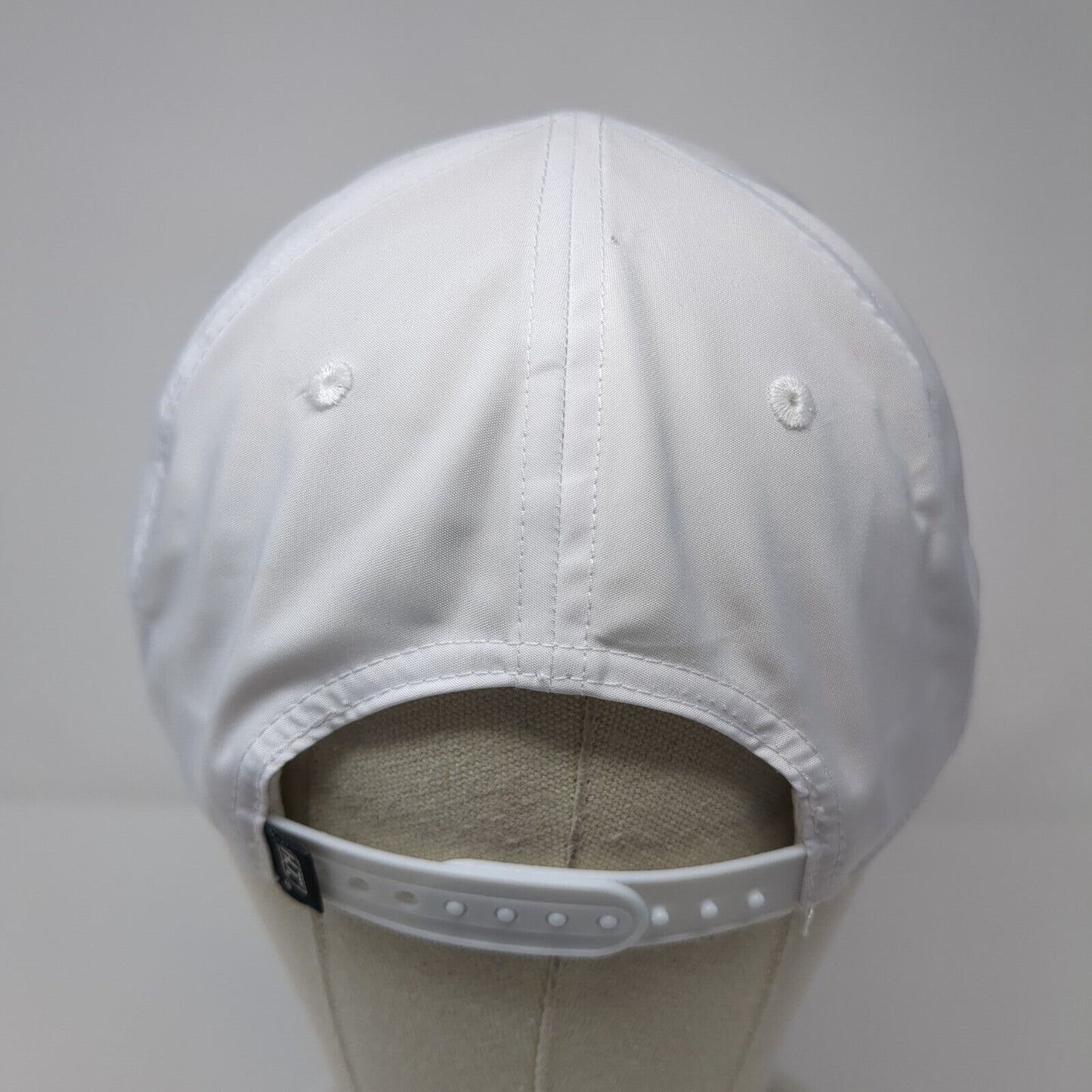 Camo American Flag Snapback Hat White One Size Adjustable 6 Panel