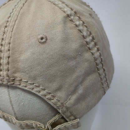 Live Laugh Love Slideback Hat Tan One Size Adjustable KB ETHOS 6 Panel