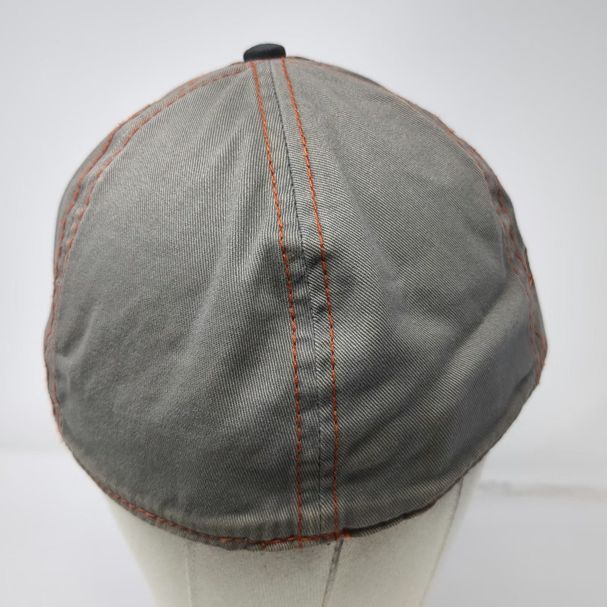 Harley-Davidson Baseball Cap Black Gray One Size Contrast Stitching Logo Hat
