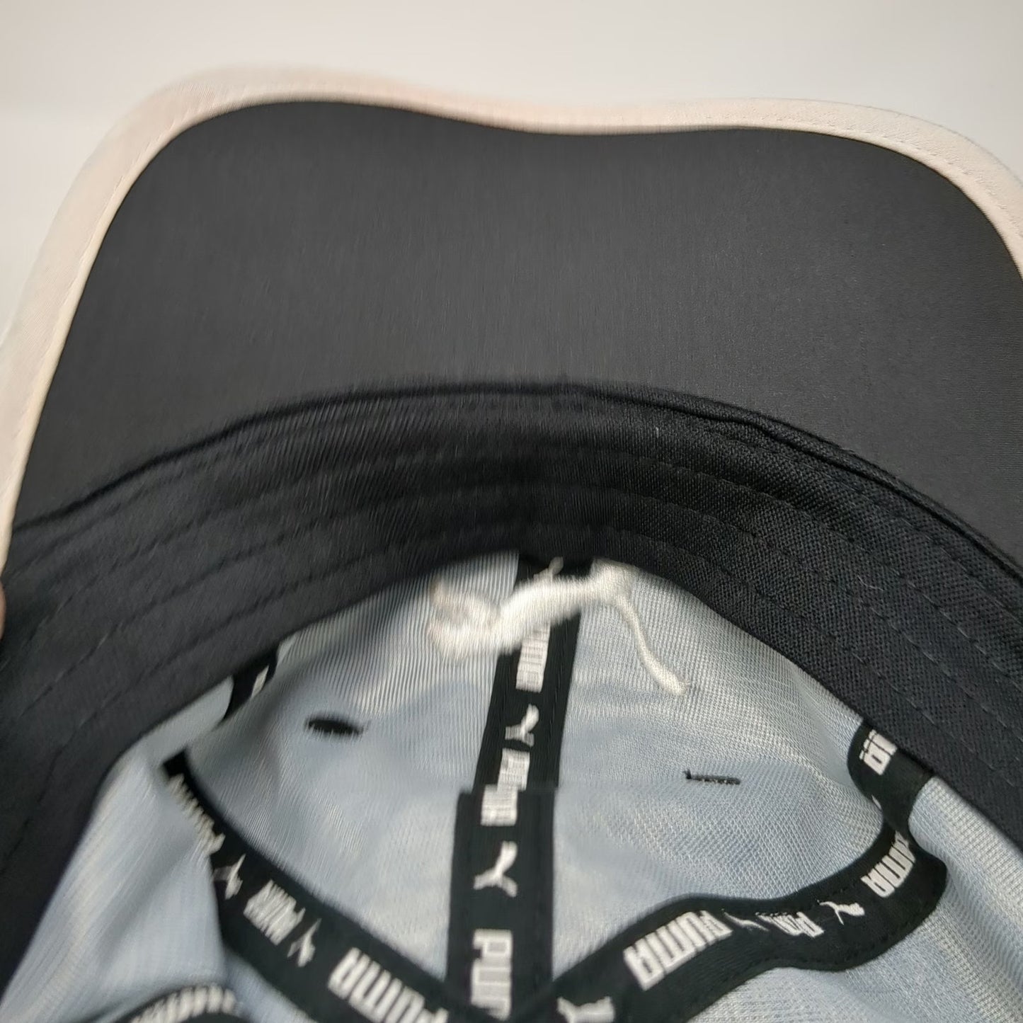 Puma Baseball Cap Black One Size Heathered Performance Reflective Strapback Hat