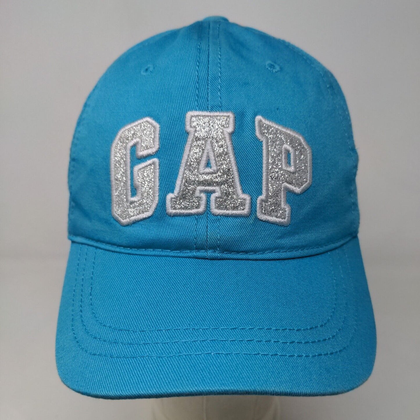 GAP Kids Boy's Stretchy Hat Blue Size S/M Embroidered Logo Cotton