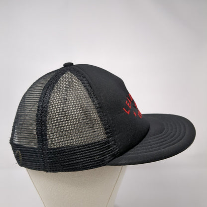 Leadbetter Cider Co Snapback Trucker Hat Black OSFA Mesh Back District