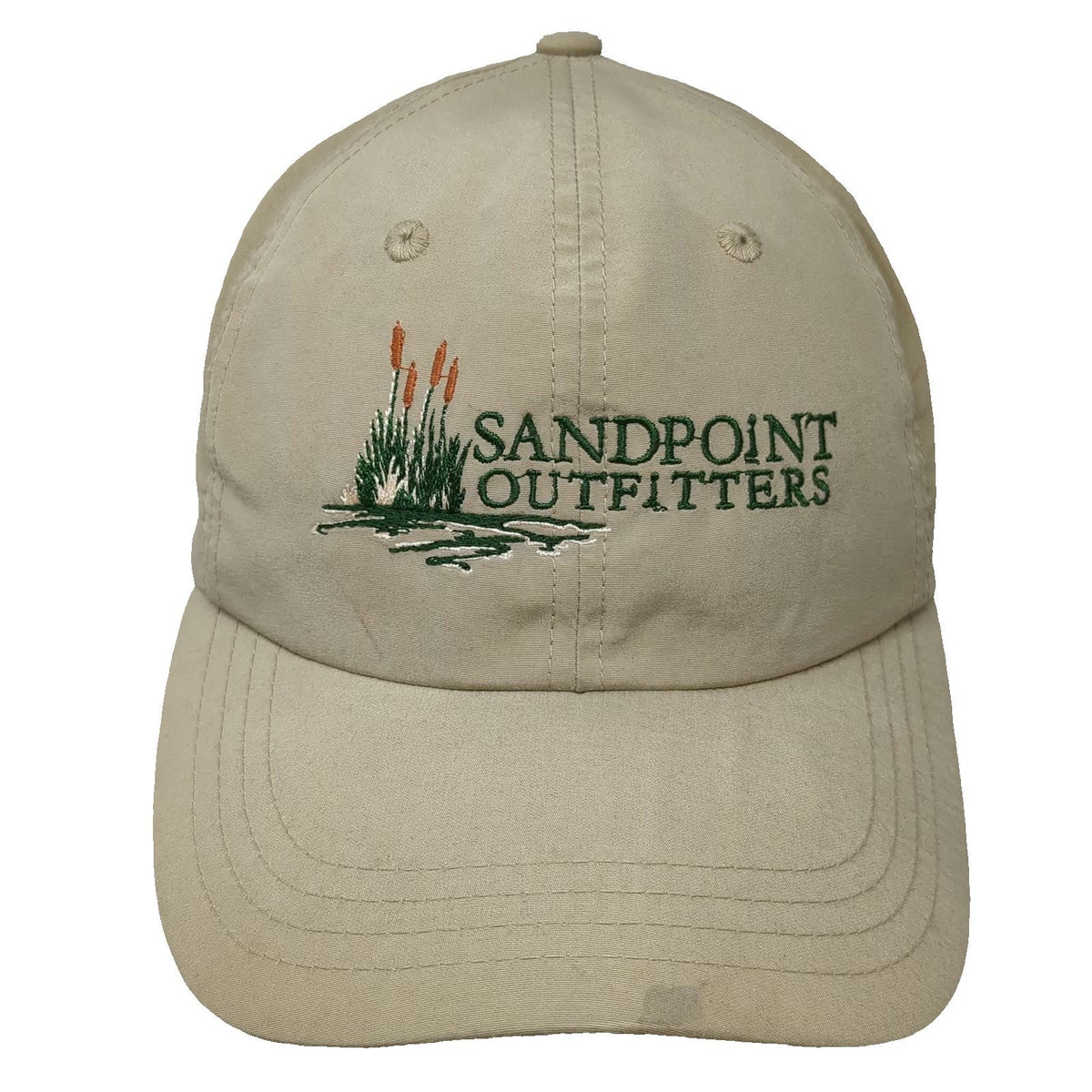 Imperial Baseball Cap Beige One Size Sandpoint Outfitters Outdoor Strapback Hat