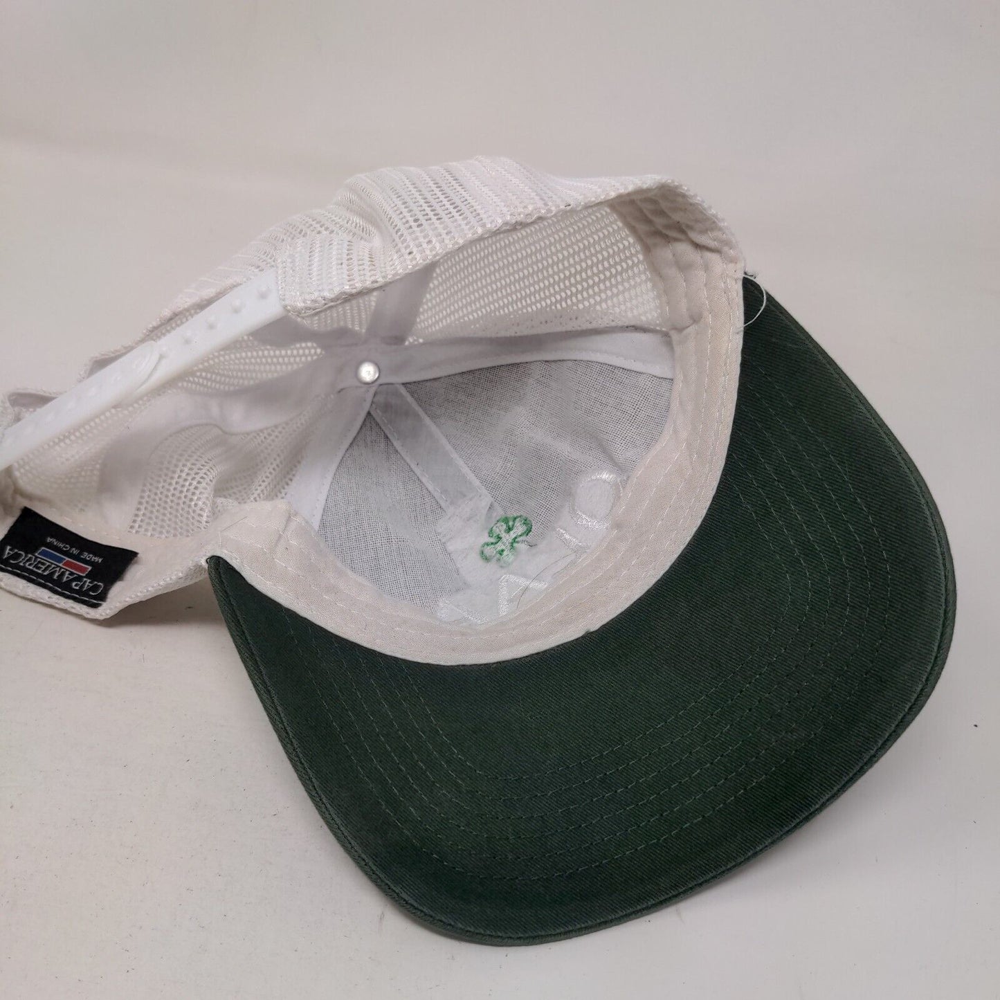 OLAA Orlando Longwood Auto Auction Snapback Trucker Hat Green One Size Mesh Back