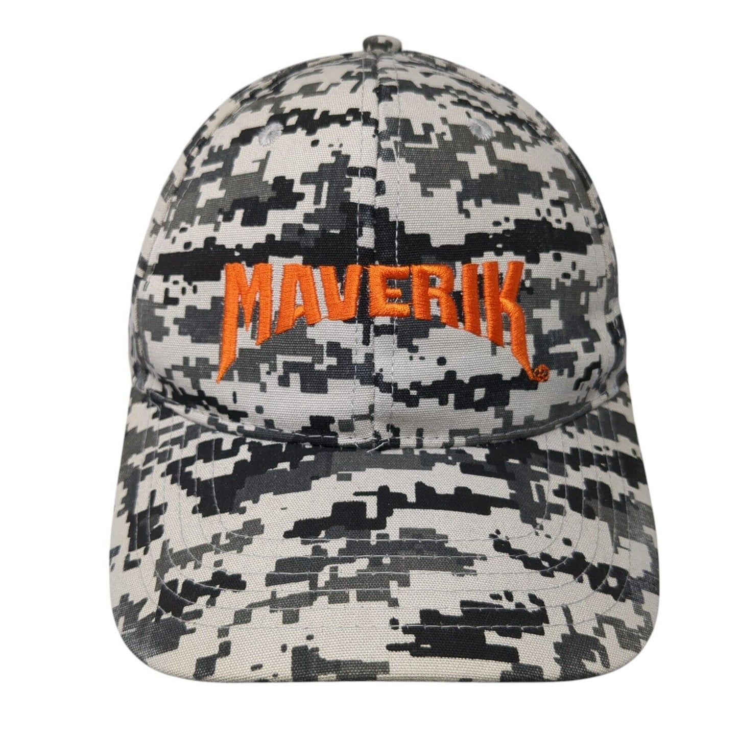 Maverik Strapback Hat Digital Camo One Size Adjustable Embroidered