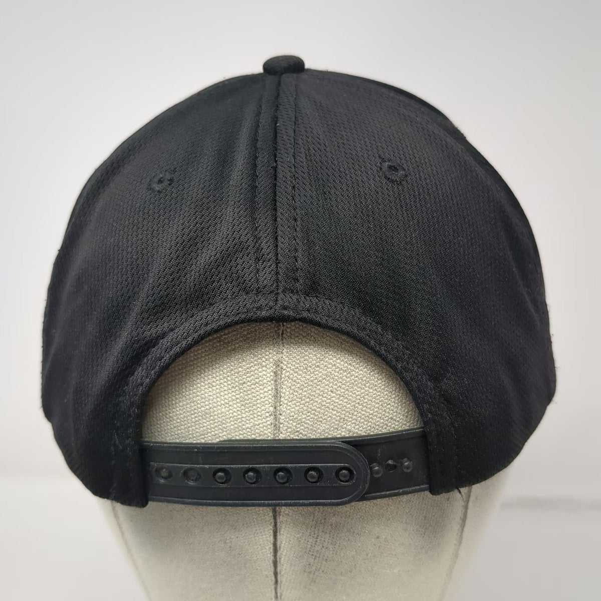Taco Bell Snapback Black Hat One Size Embroidered Side Logo Performance Mesh