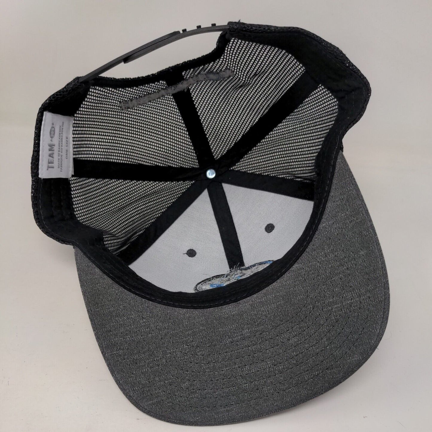 Inspiration Snapback Mesh Back Trucker Hat Gray One Size Team 365