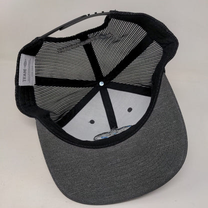 Inspiration Snapback Mesh Back Trucker Hat Gray One Size Team 365