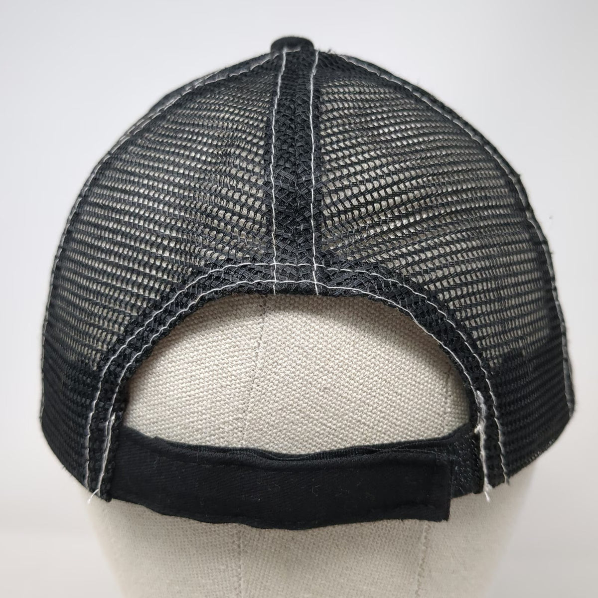 IQ Group Pizza Hut Black One Size Baseball Cap Hat Mesh Strapback Patch Stitch