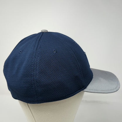 Dallas Cowboys NFL New Era Blue XL Baseball Cap Stretch Fit 39THIRTY Silver Brim