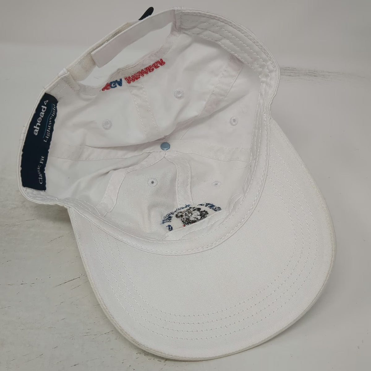 Ahead Baseball Cap White One Size 125th US Open Oakmont USGA Member Hat