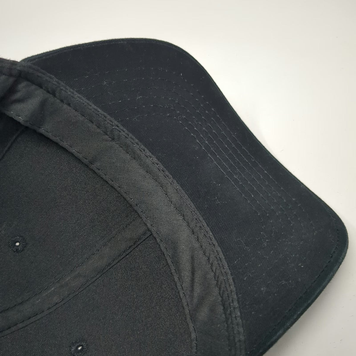 George Baseball Cap Black One Size Adjustable Strapback Plain Solid Blank Hat