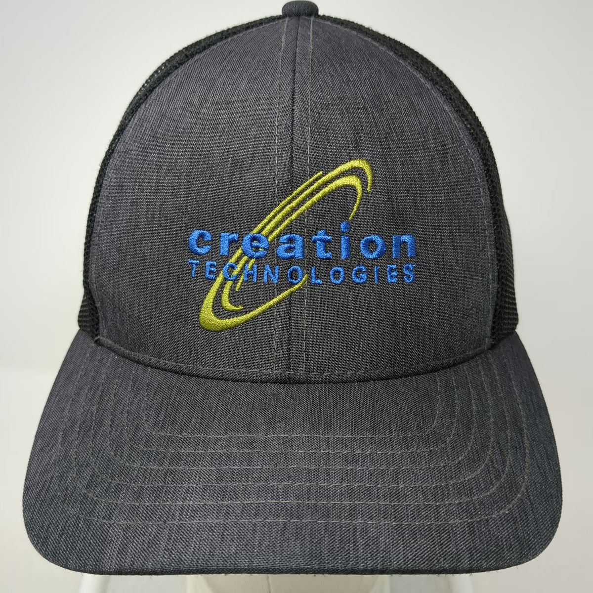 Outdoor Cap Trucker Hat Gray One Size Creation Technologies Mesh Back Snapback
