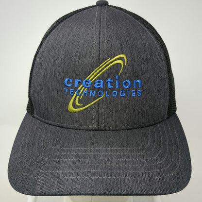 Outdoor Cap Trucker Hat Gray One Size Creation Technologies Mesh Back Snapback