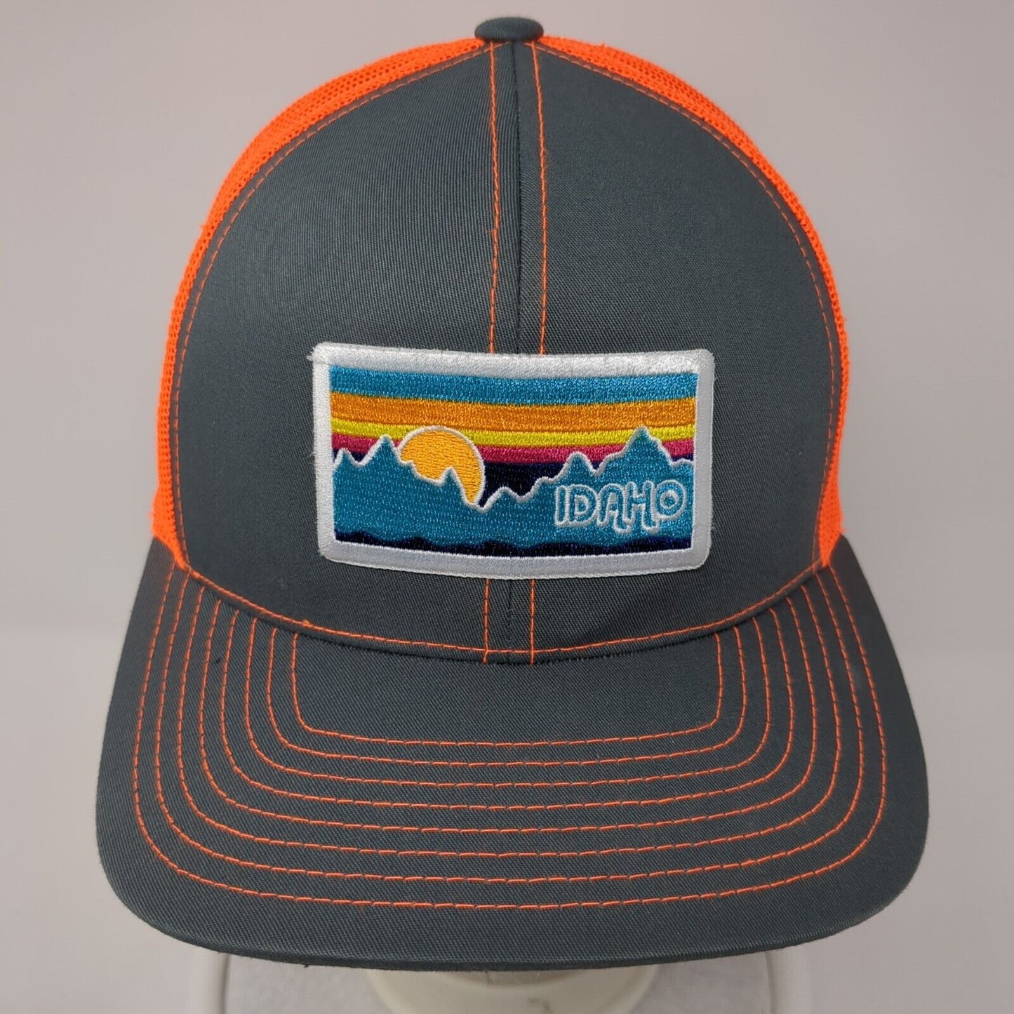 Idaho Patch Snapback Trucker Hat Multicolor One Size Pacific Headwear