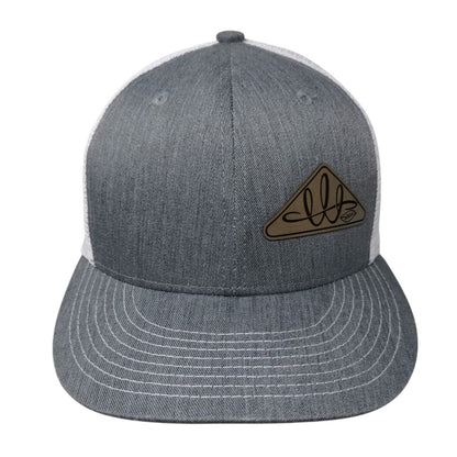 Wilcox Snapback Trucker Hat Gray One Size HCS Adjustable Mesh Back Champro