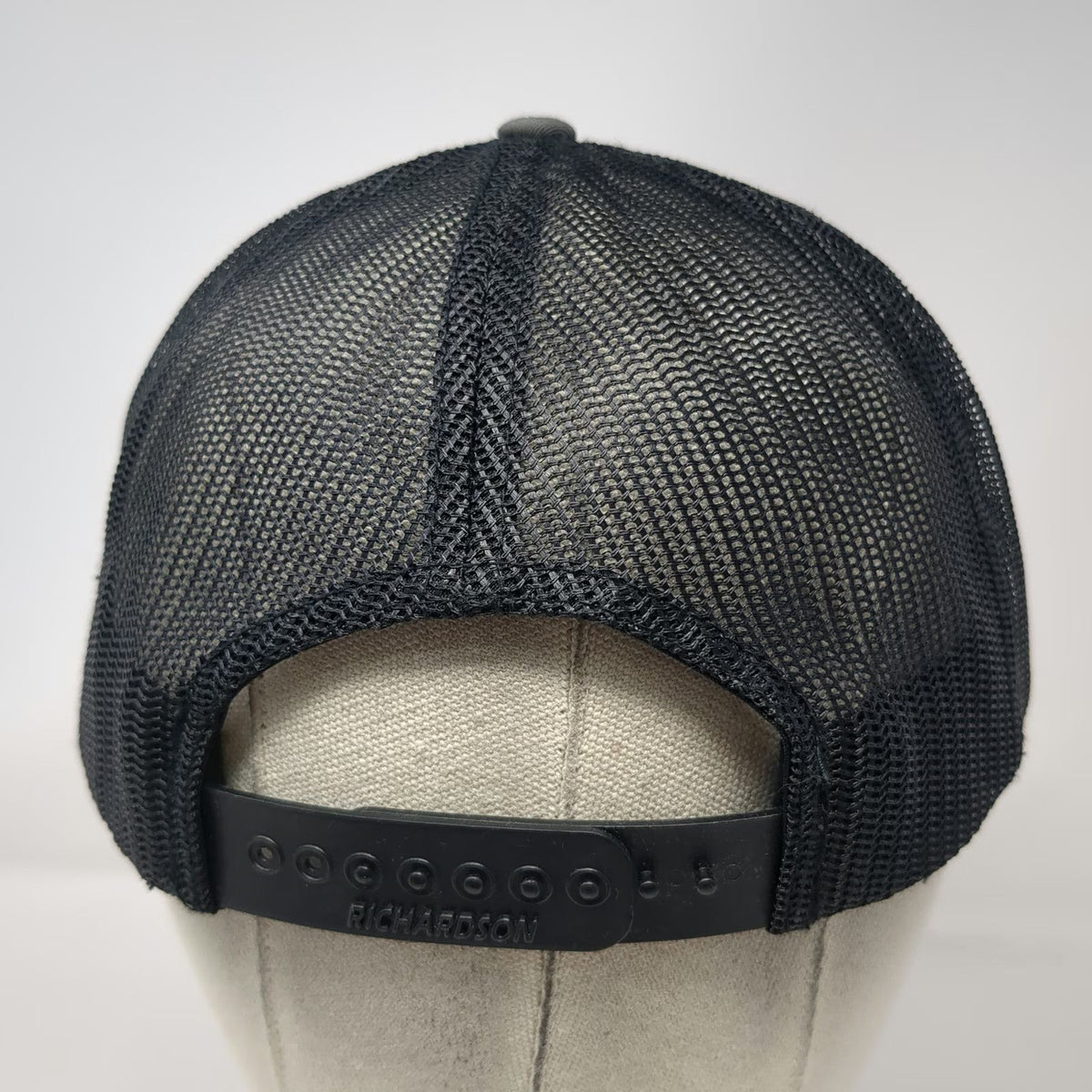 Richardson Trucker Hat Gray Size L Golf for the Cure Mapei Mesh Snapback