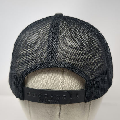 Richardson Trucker Hat Gray Size L Golf for the Cure Mapei Mesh Snapback