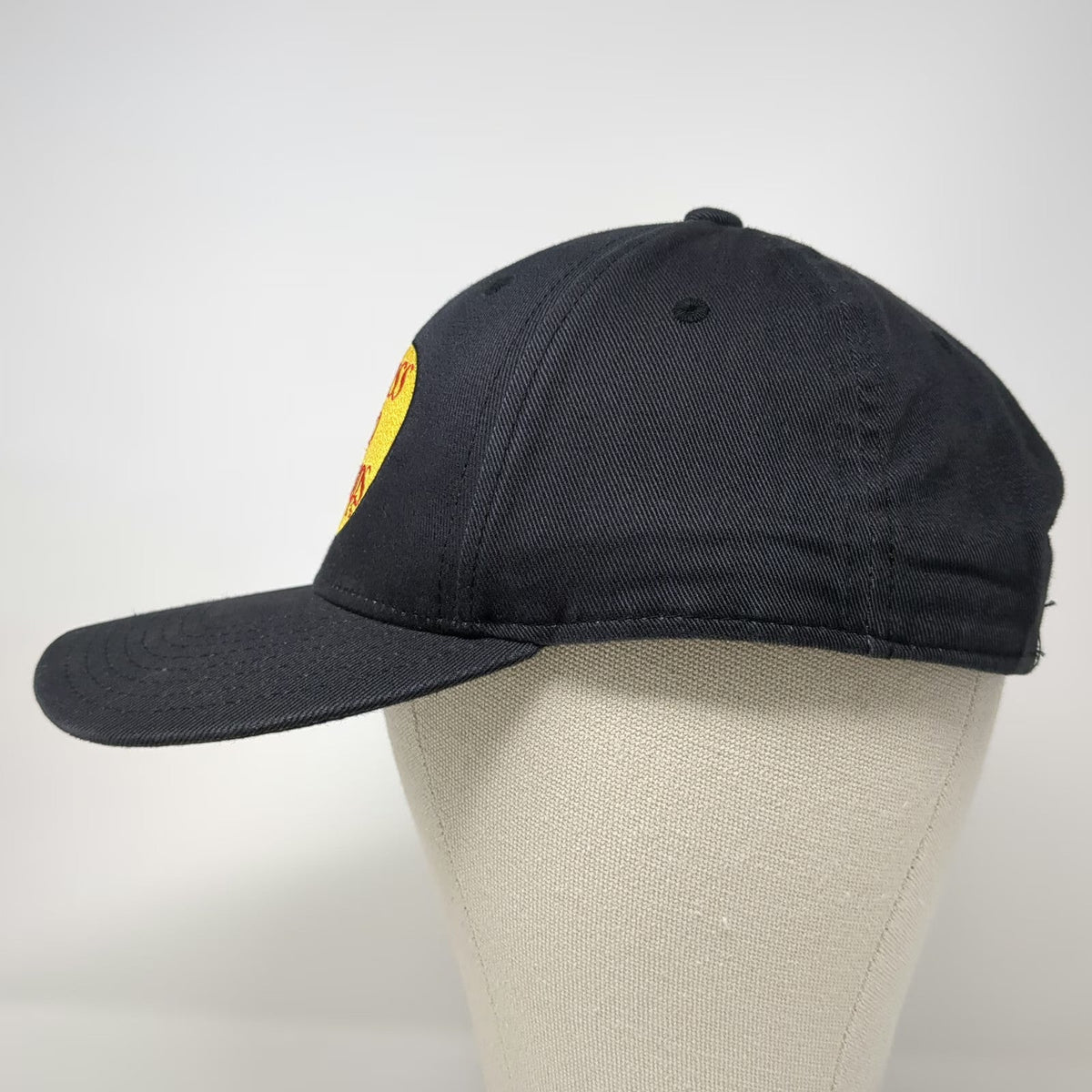 Bass Pro Shops Hat Black Snapback One Size Embroidered Logo Fishing Cap
