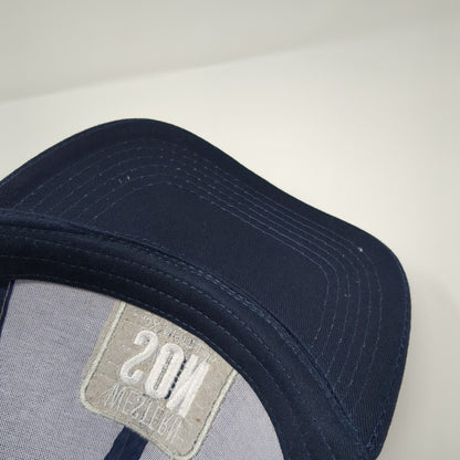 Western Son 10x Distilled Vodka Trucker Hat Blue One Size Mesh Back