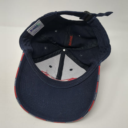 Maschmeyer Slideback Baseball Cap Blue OS Adjustable Embroidered Patriotic Katl