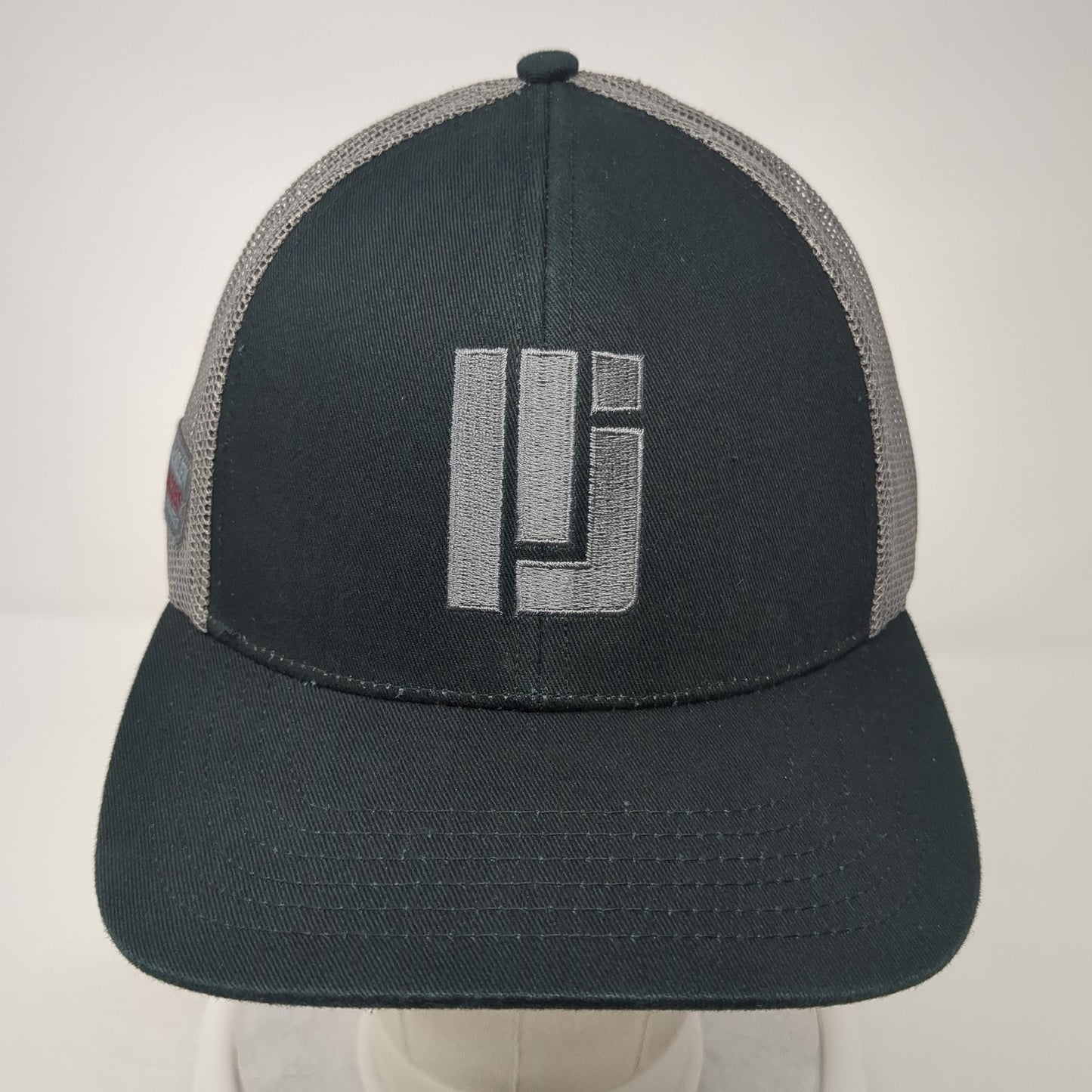 McMillen Jacobs Associates Snapback Trucker Hat Black One Size Mesh Back