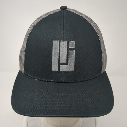 McMillen Jacobs Associates Snapback Trucker Hat Black One Size Mesh Back