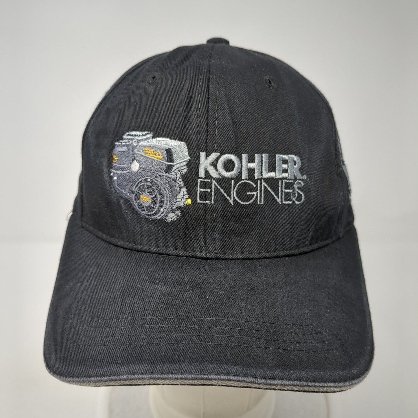 Kohler Engines Medart 100 Years Strapback Hat Black OS Adjustable Embroidered