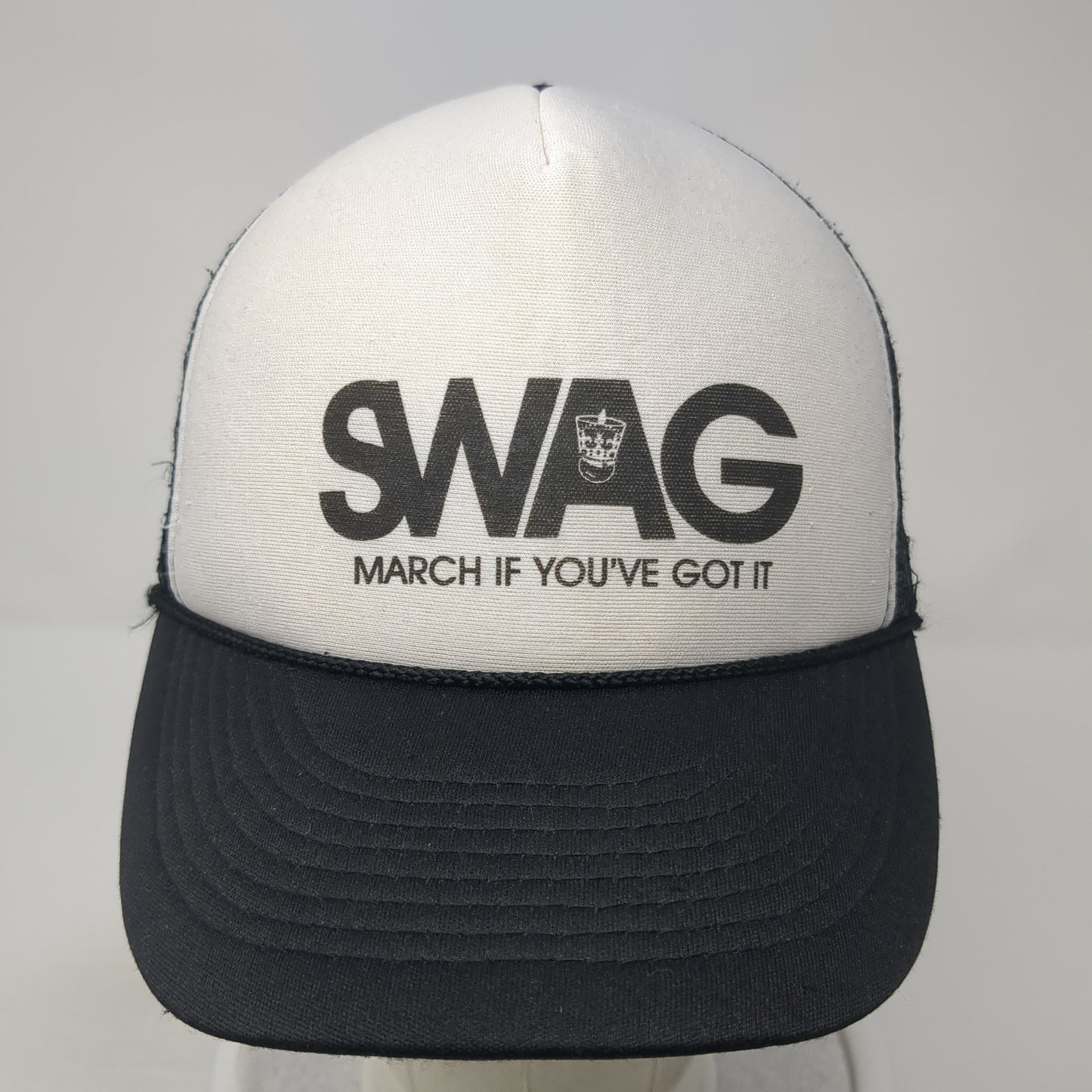 Swag March If You've Got It Snapback Trucker Hat Black One Size Mesh Back