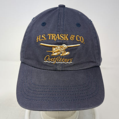 H.S. Trask & Co Baseball Cap Blue One Size Floatplane Bison Footwear Cotton Hat