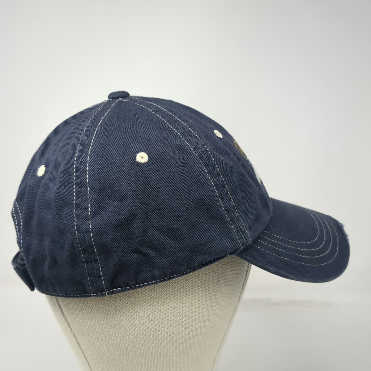 Old Navy Baseball Cap Blue OSFM Pahoa Peak Embroidered Contrast Stitching Hat