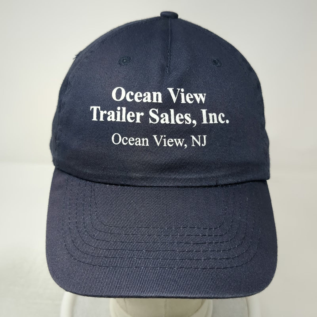 Hitwear 5 Panel Blue One Size Ocean View Trailer Sales NJ Cotton Strapback Hat