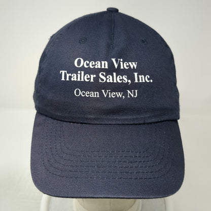 Hitwear 5 Panel Blue One Size Ocean View Trailer Sales NJ Cotton Strapback Hat