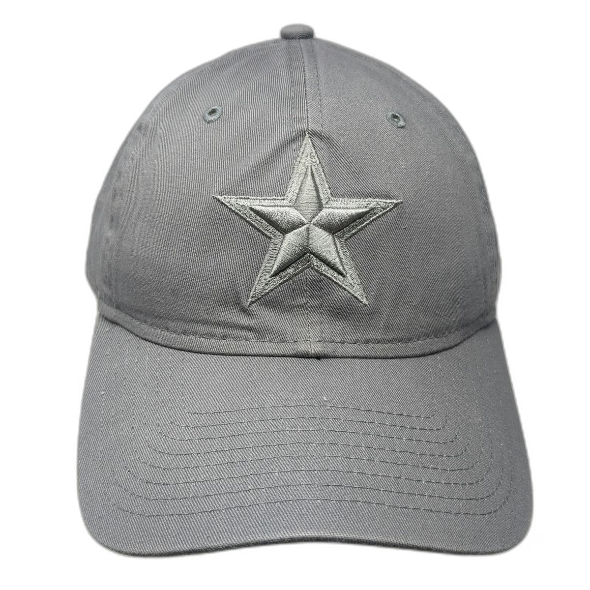 New Era Baseball Cap Gray One Size Star Logo 9TWENTY NFL Cowboys Slideback Hat