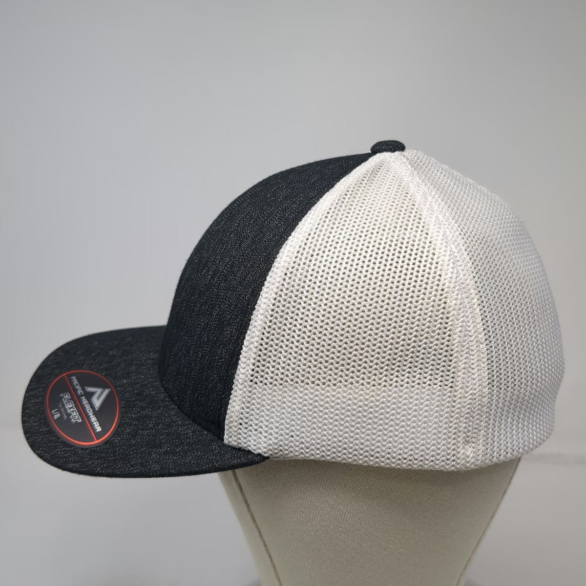 Pacific Headwear Baseball Cap Black XL Idaho Beef Packers Mesh Flexfit Hat
