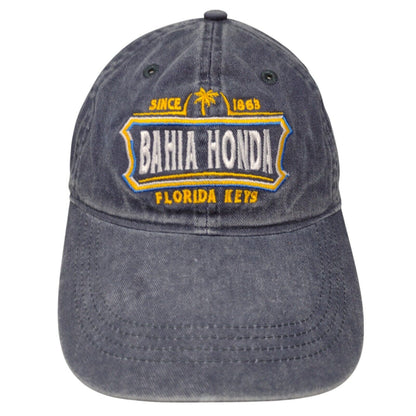 Bahia Honda Florida Keys Since 1863 Strapback Hat Blue OSFA Adjustable Ouray