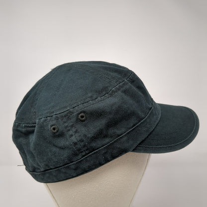 Maverik Strapback Cadet Army Hat Black One Size Embroidered Solid HG