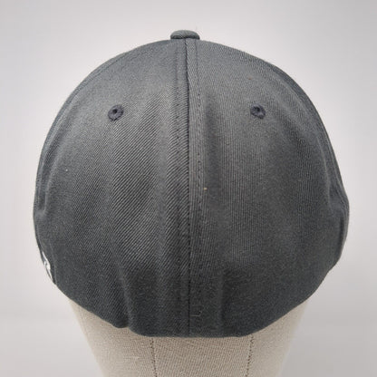 Lind Marine Fitted Hat Gray L/XL Embroidered 6 Panel Pro 585 Richardson