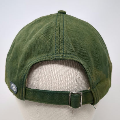 Richardson Baseball Cap Green One Size Oregon Trail Electric Co-op Hat Slideback